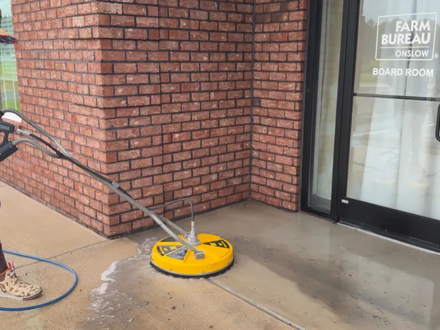 Entrance concrete — Ray-Nor-Shine Pro Wash job photo